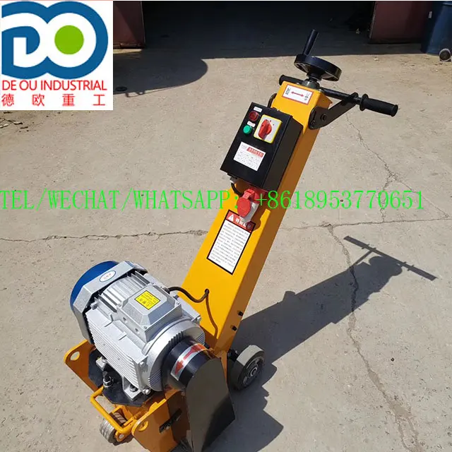 Walk Behind Professional Pavement Micromilling Machine Professional Asphalt Concrete Road