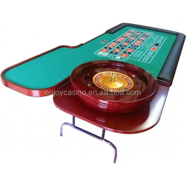 96 Inch Casino Deluxe Roulette Table With 27 Inches Solid Wood High