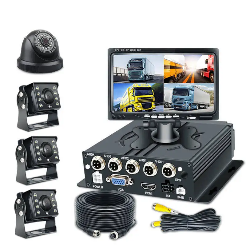 DVR remote control and smartphone app interface showing timeline and event filter options