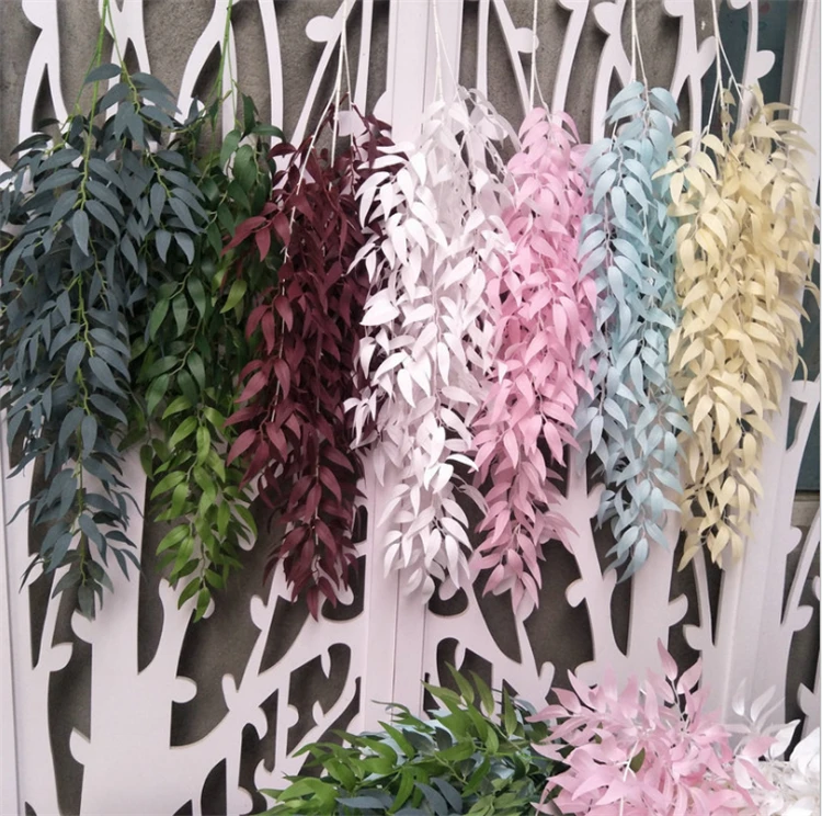 Z3486 Hot Selling Artificial Greenery Hanging Willow Tree Vines Buy Artificial Greenery Vine