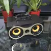 2019 New Outdoor Speaker Sound System And speakers Wood Disc 10w Fabric Bluetooths Speaker
