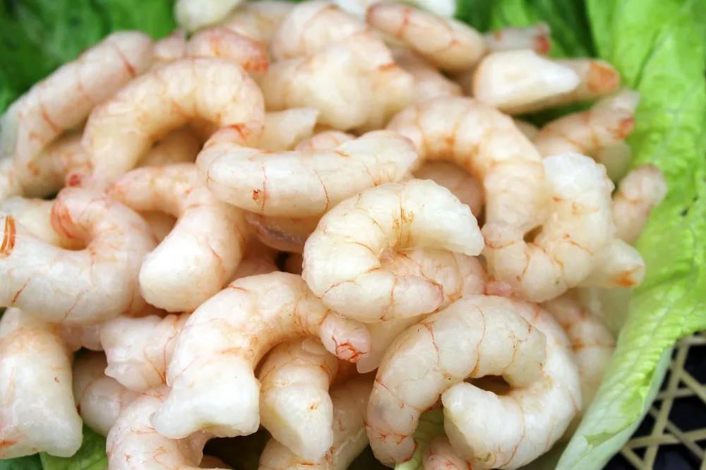 Good quality best delicious frozen seafood crystal red shrimp for sale