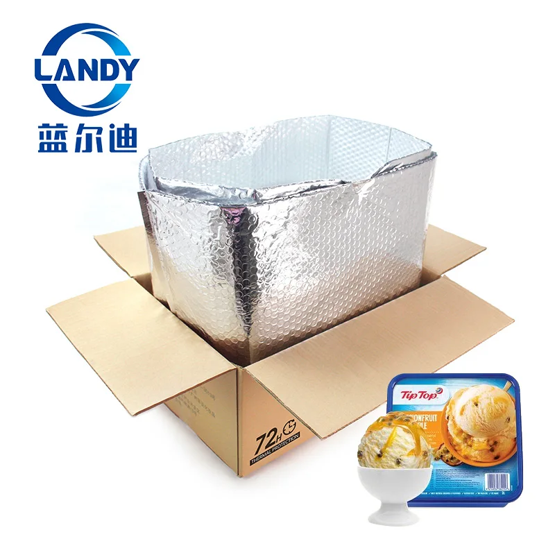Heat Insulated Aluminum Foil Bubble Cooler Insulated 3d Box Liner Buy