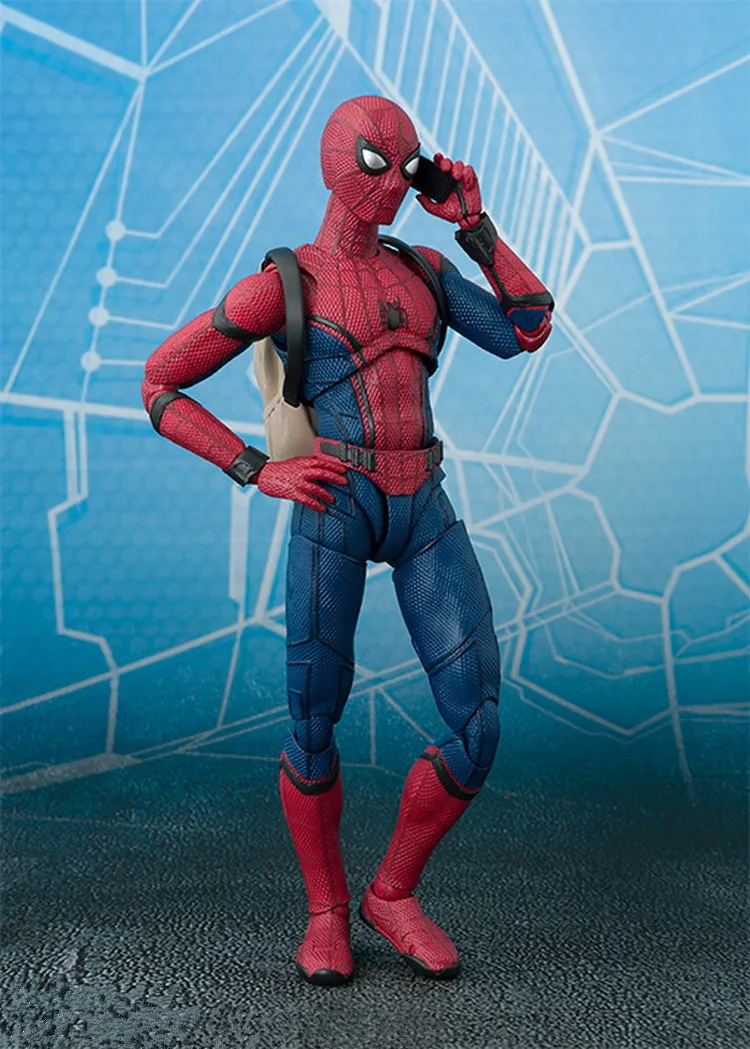 spiderman movable action figure