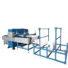 Multiple rolls conveyer belt automatic feeding form leather cutting machine