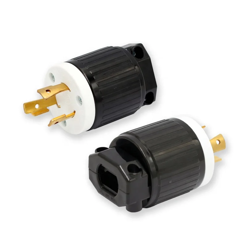 NEMA L5-20P 20A 125V Twist Lock Plug Industrial Grade Male Connector ...