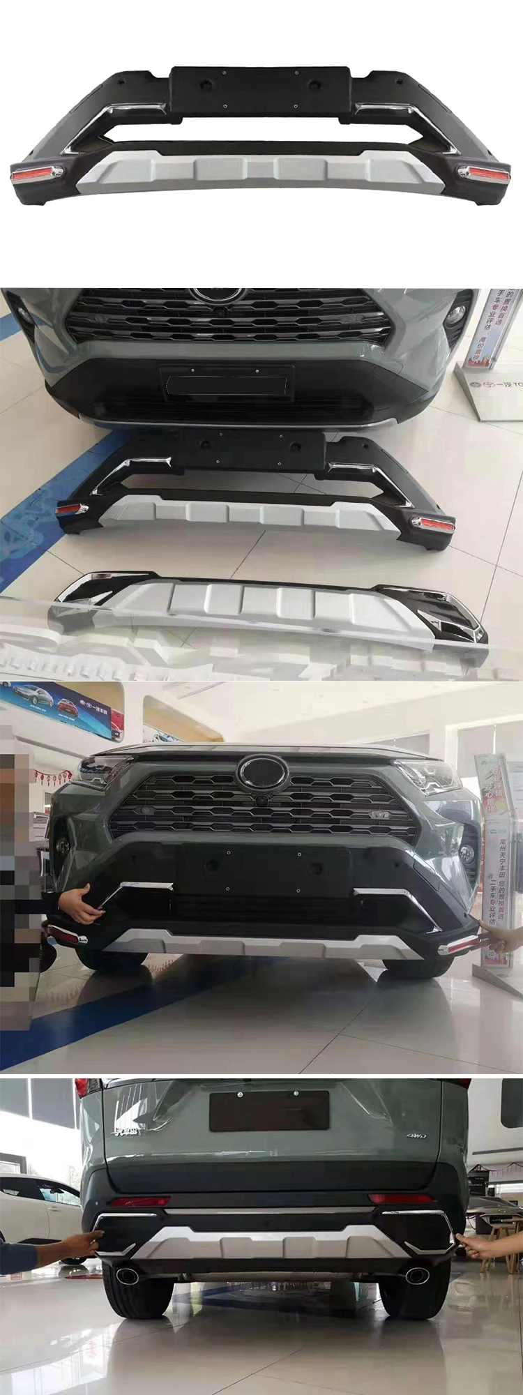 New Style Abs Front Bumper Guard Rear Bumper For Rav4 20192020 Buy