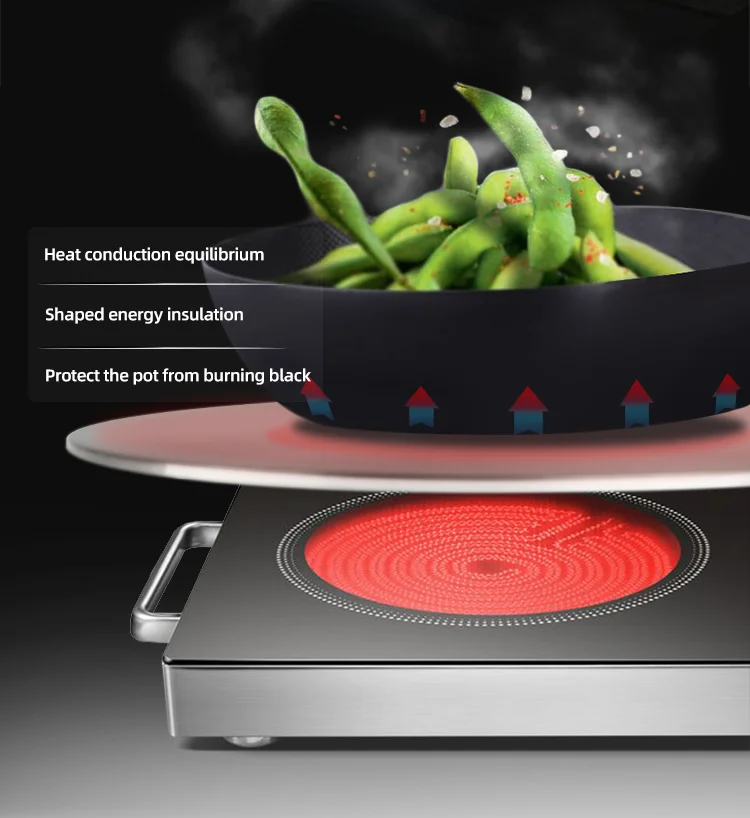 Factory Supply Induction Cooktop Converter Interface Disc Stainless