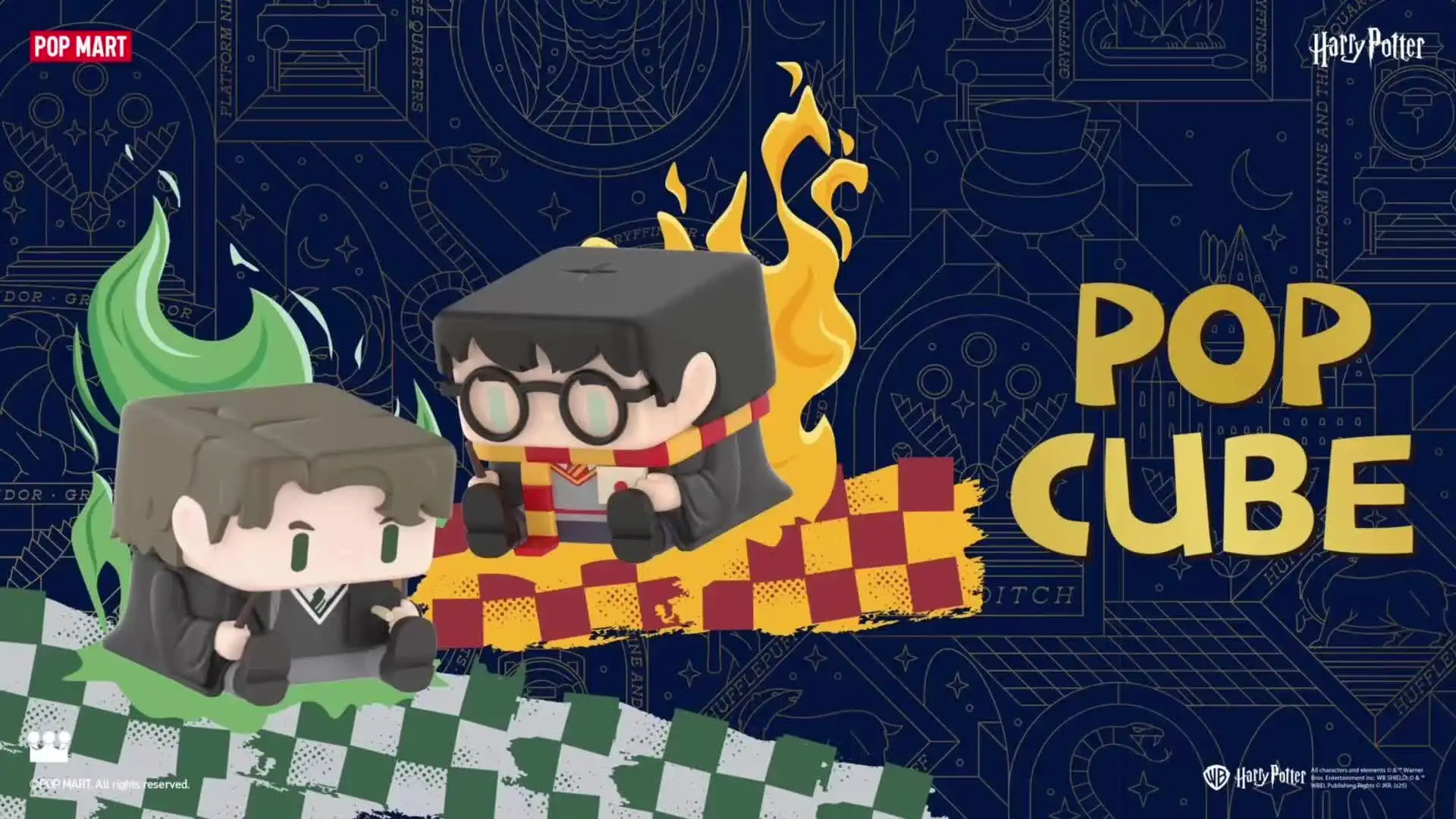 Harry-potter POP CUBE 3 Blind Box Mystery Box - 100% Genuine