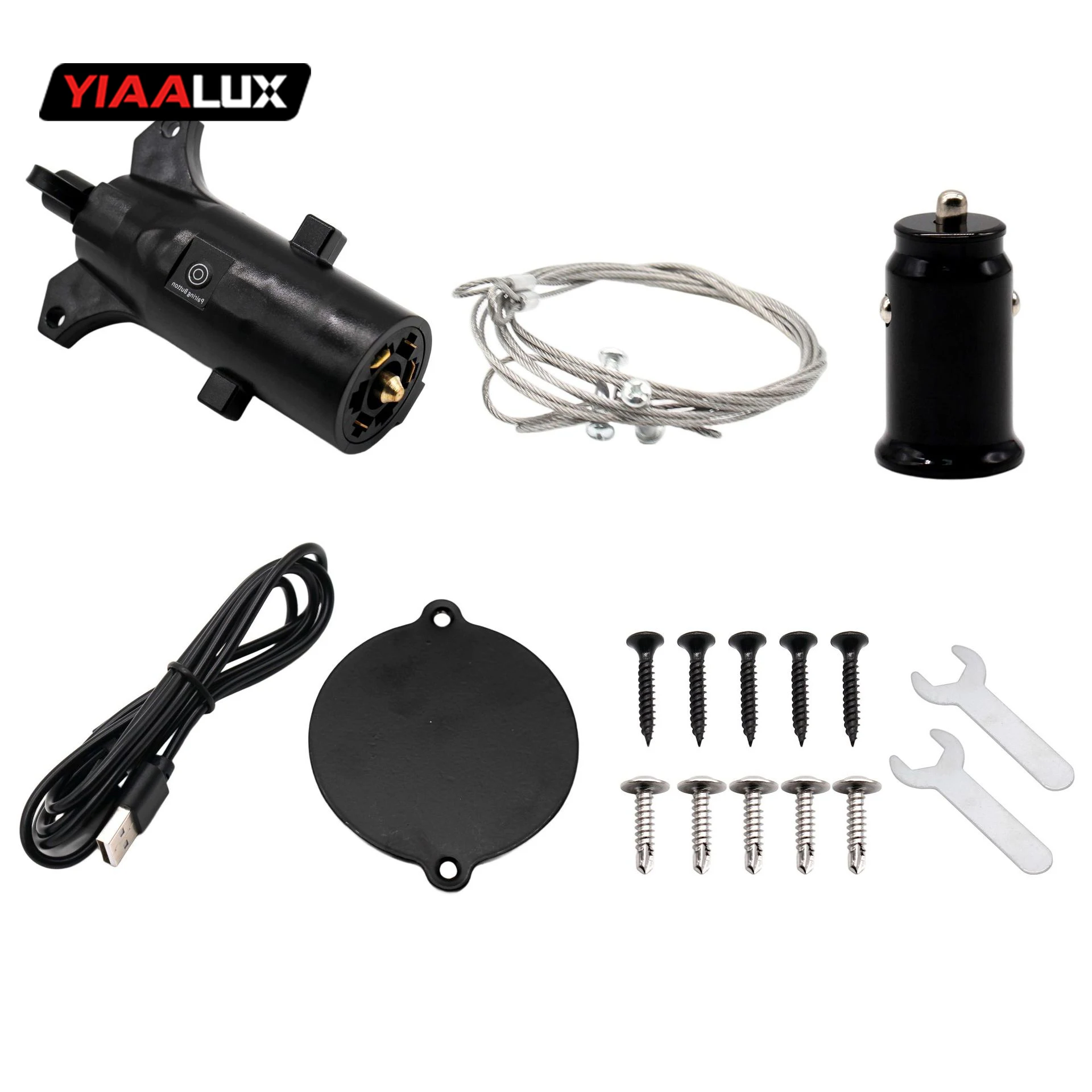product 12v magnetic wireless magnetic trailer light kit led trailer tail lights-16