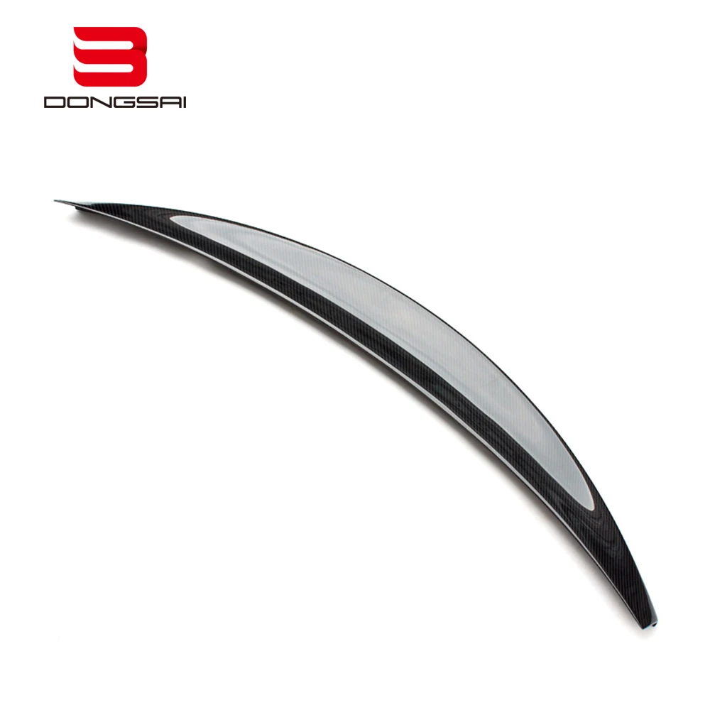 For Audi A4 S4 RS4 B8 B8.5 Add HK Style Rear Trunk Tail Wing Boot Lip Ducktail Spoiler 2007+