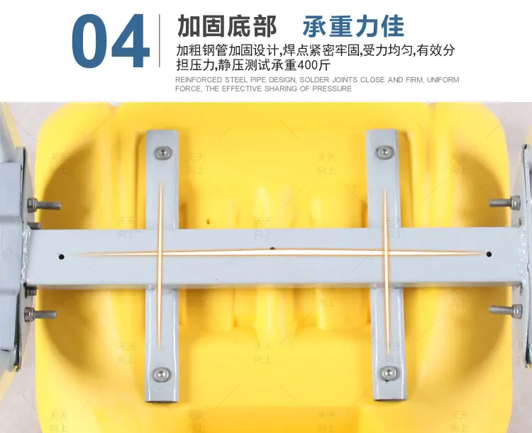 HDPE School Furniture Student Chair Blow Molding Library Tablet And Chair College Chairs with Writing Pad