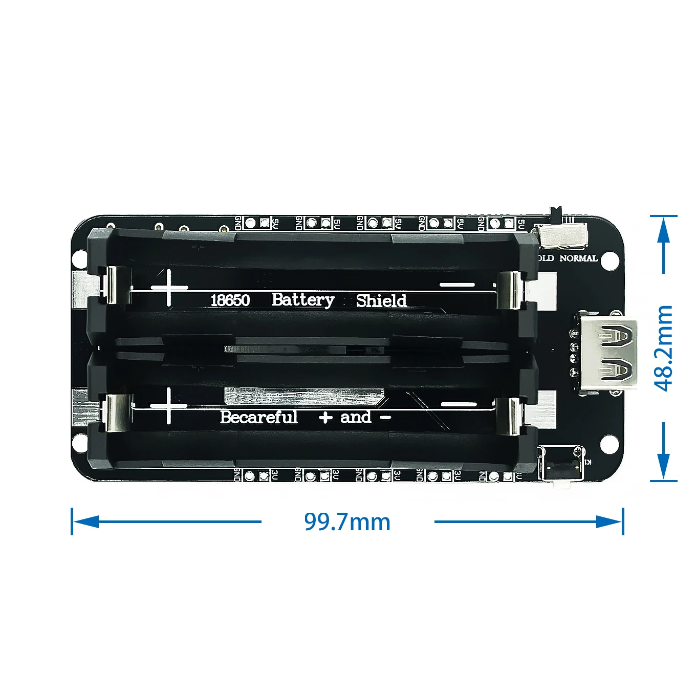 18650 напряжение. Battery Shield.