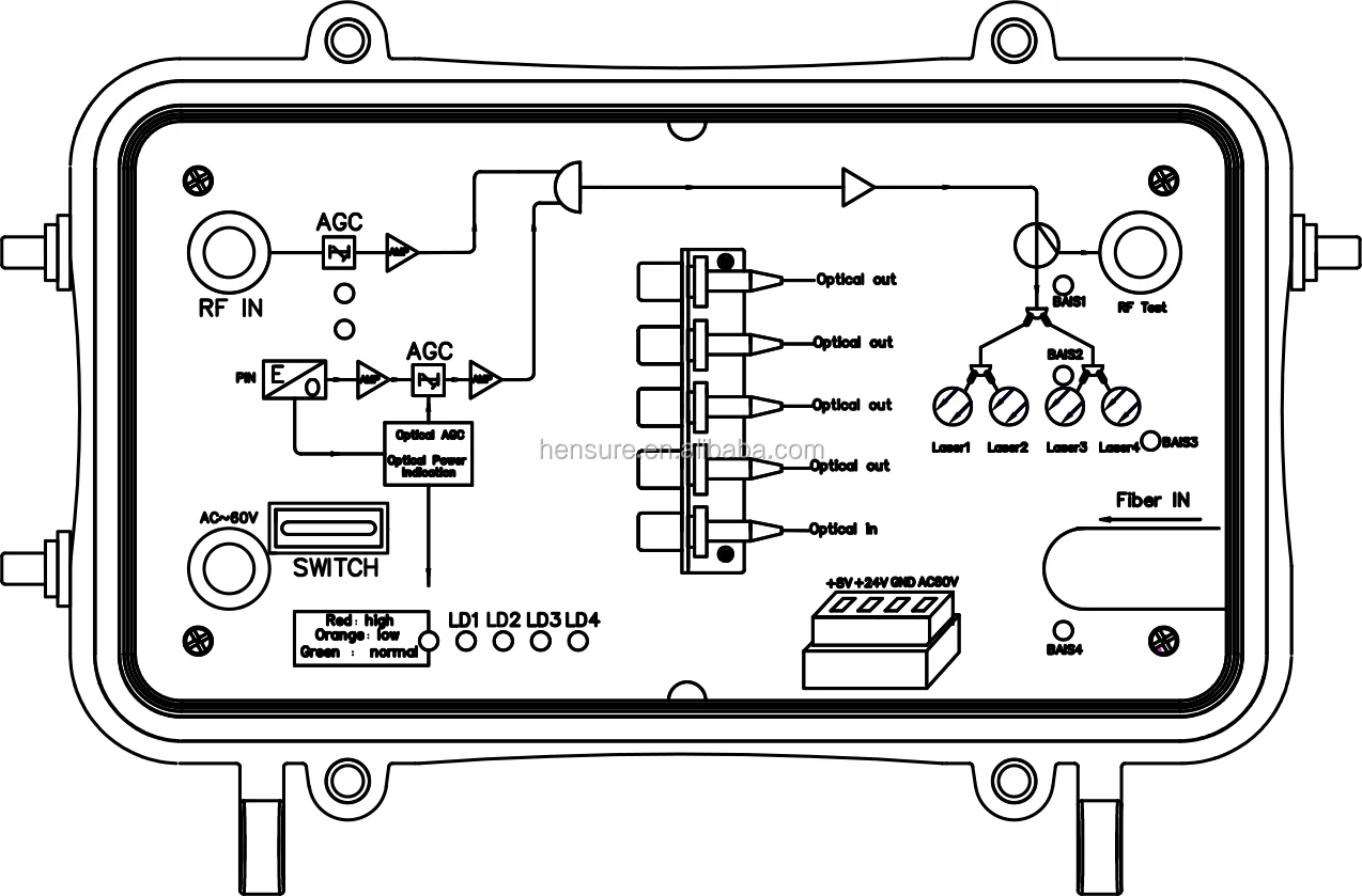 Misuratore Di Potenza Fibra Ottica -70~+10dBm Con Connettori SC/FC, Per Reti FTTH E Cavi In Fibra