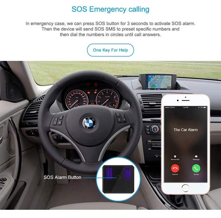 Vehicle Gps Tracker With Dual Usb Car Charger Charging Port Genuine