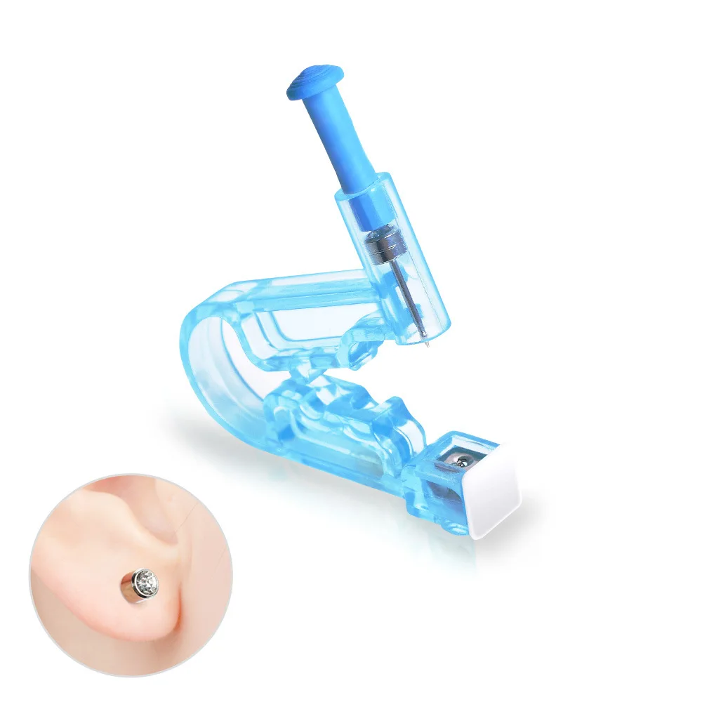 一次性打耳洞机、打耳洞枪、打耳洞工具、打孔器、耳钉枪、白钻钻头、耳钉、身体穿孔器