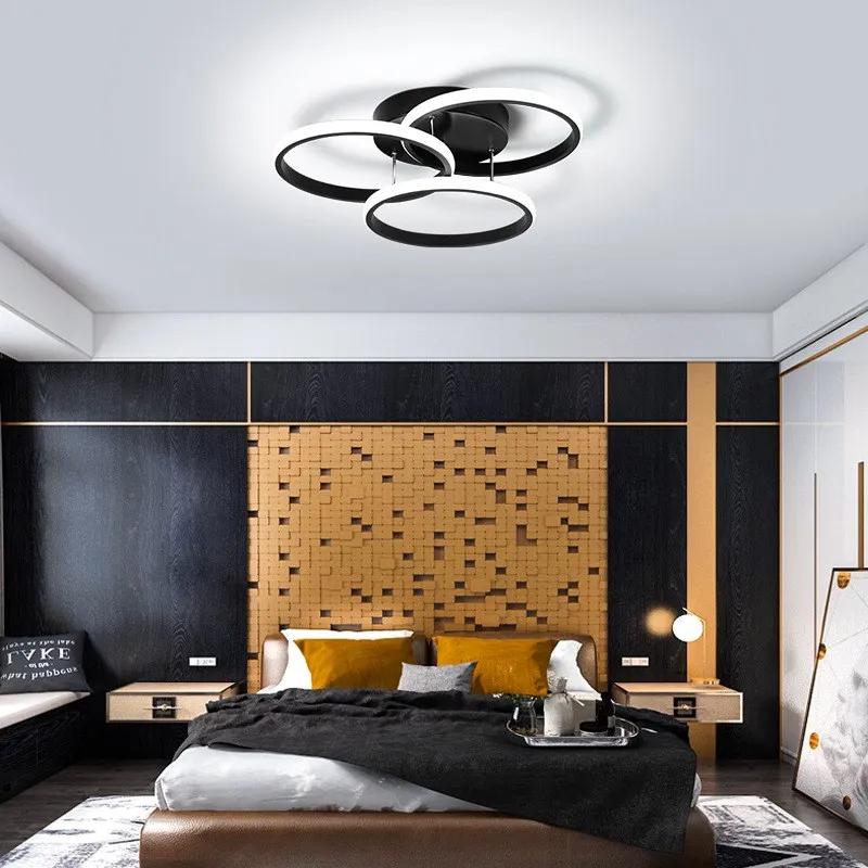 Living room light ceiling modern led ceiling lamp circular acrylic led lighting for hotel project lamparas de techo