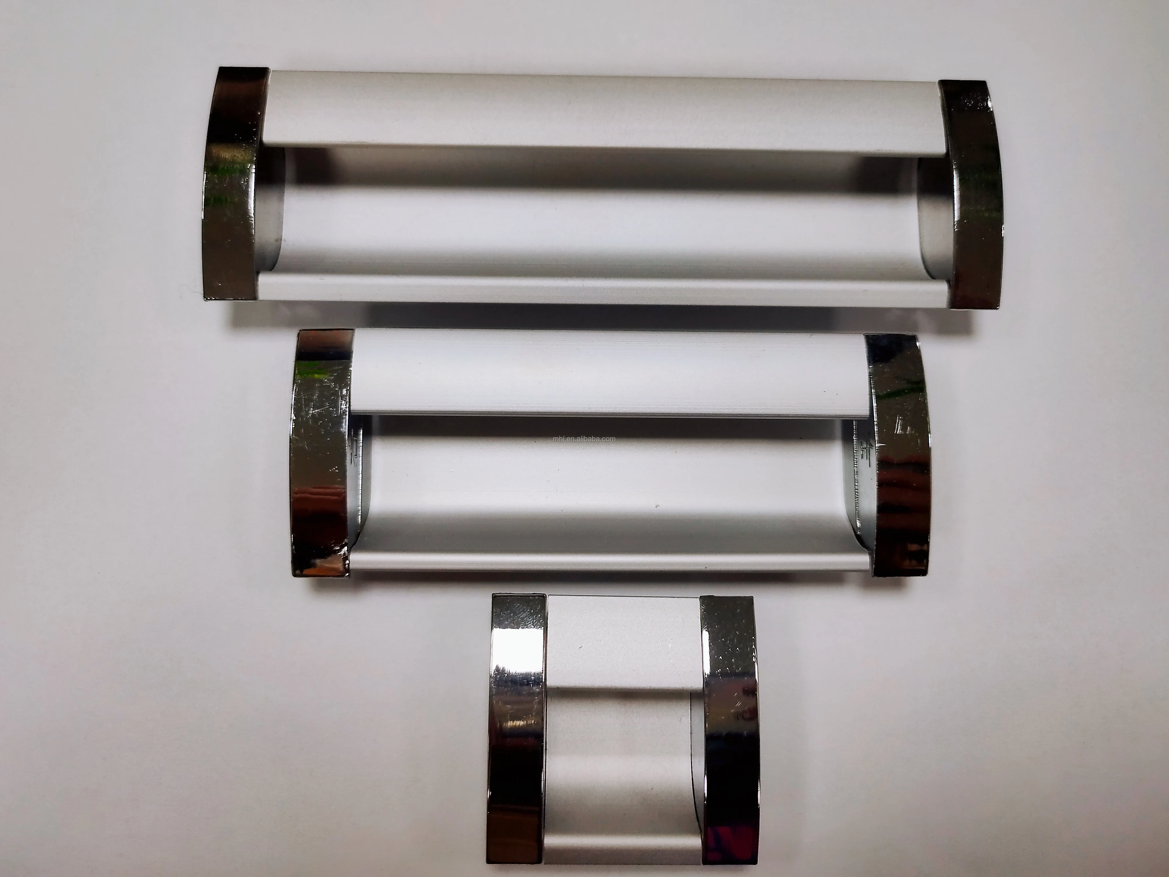 De Aleación De Aluminio Decorativo Empotrada Mango De Metal Oculto