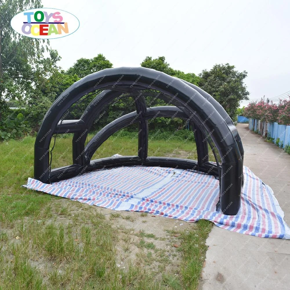 Outdoor Interactive Sport Games Inflatable Baseball Batting Cages