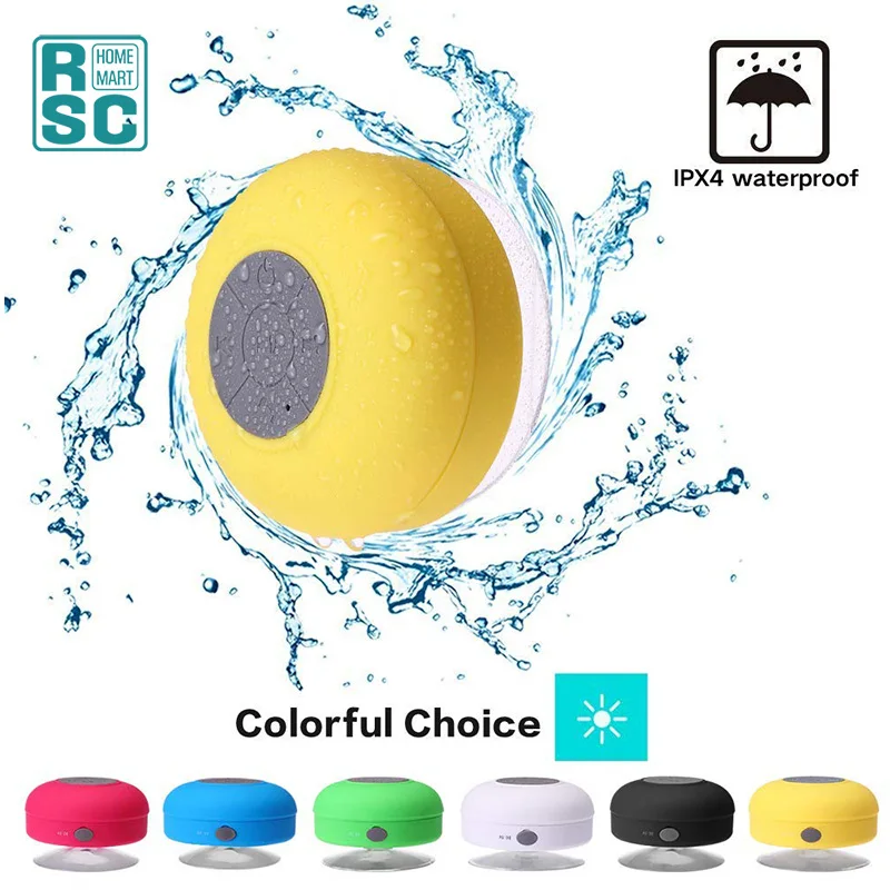 Mini Shower Speaker Waterproof Water Resistant Handsfree Portable Wireless Shower Speaker - ANKUX.COM