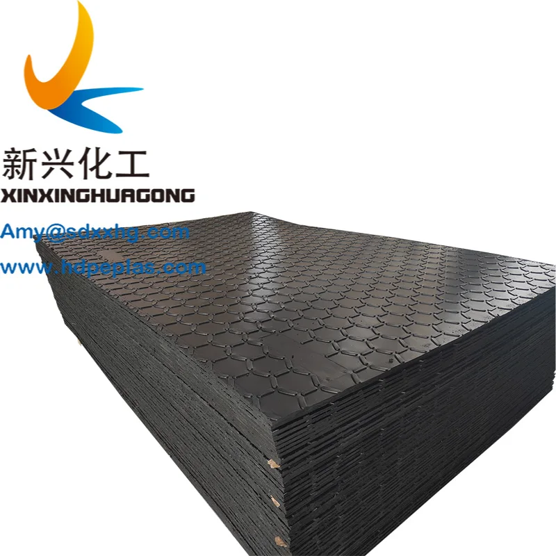 Plastic Heavy Duty Excavator Ground Cover Protect Mat Anti Slip - Buy ...