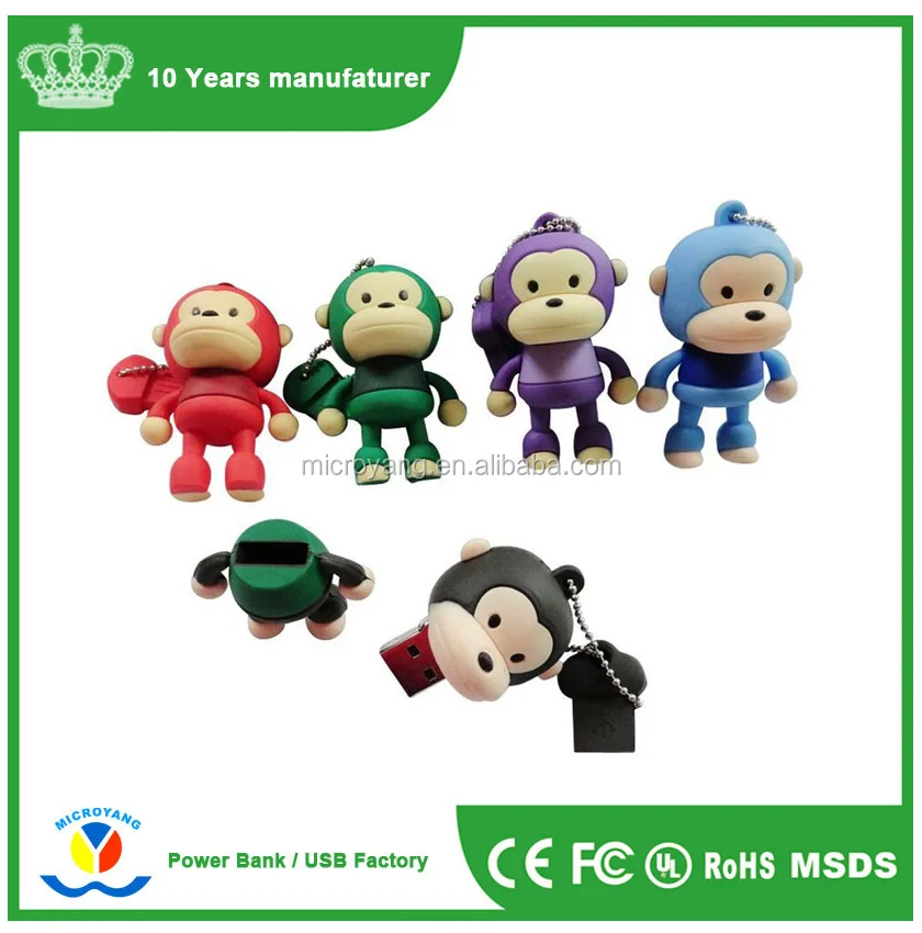 Metal robot shape usb 2.0 flash drive for wholesale - ANKUX.COM