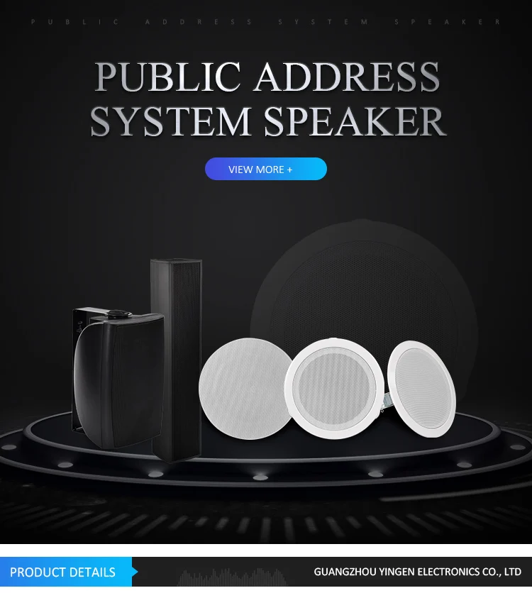 ARVOX A-K06V Pa Sound Audio System 5" Ceiling Speakers - ANKUX.COM