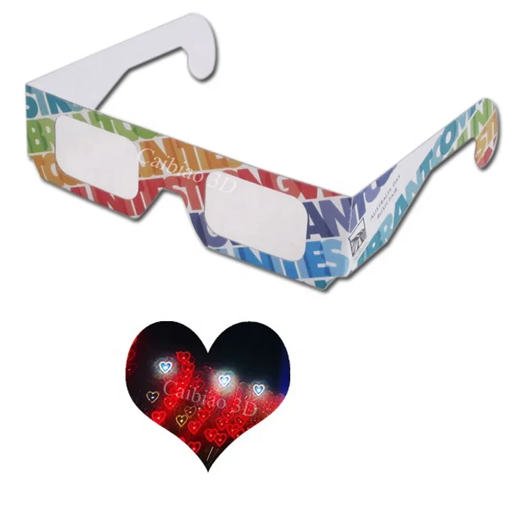 heart shaped diffraction glasses
