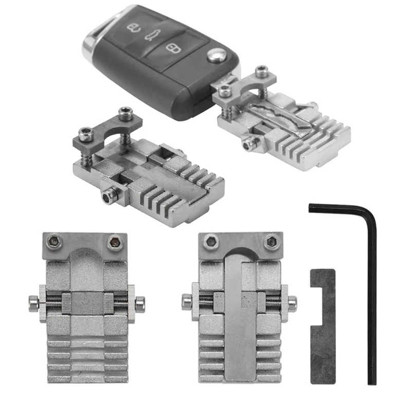 Universal Car Keys Clamp Fixture Folder Clip For All Key Cutting Copy Duplicating Machine Parts Locksmith Tools 2 pieces/lot