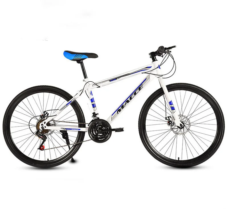 adult male mountain bike