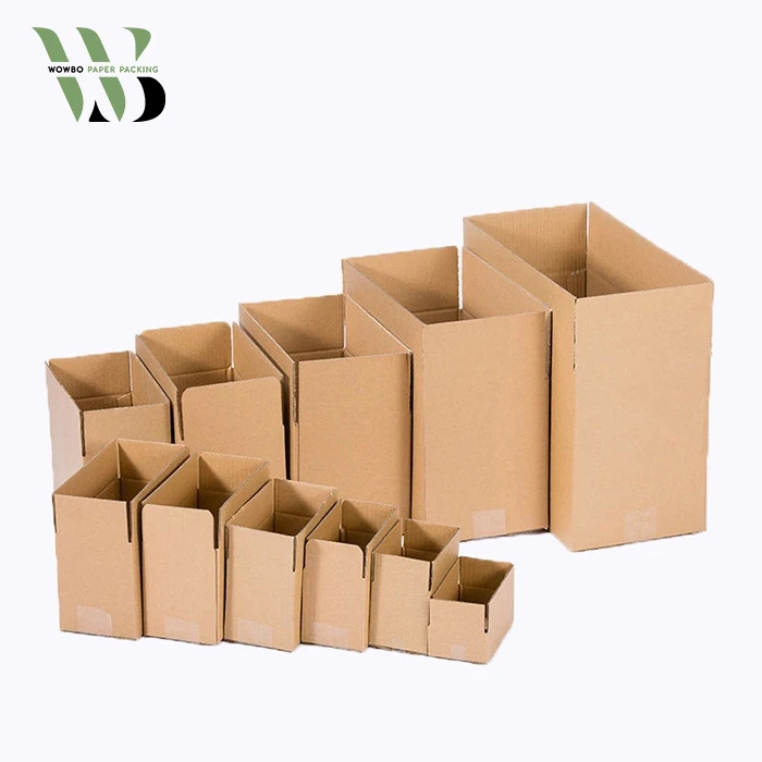 Custom size corrugated cardboard shipping master carton box, View