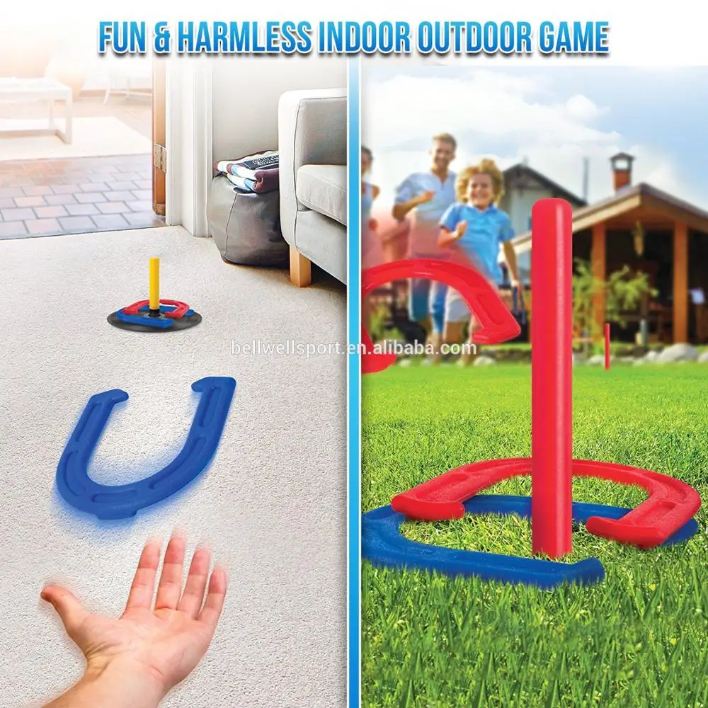 Horseshoes Game Set For Outdoor And Indoor Games Perfect For