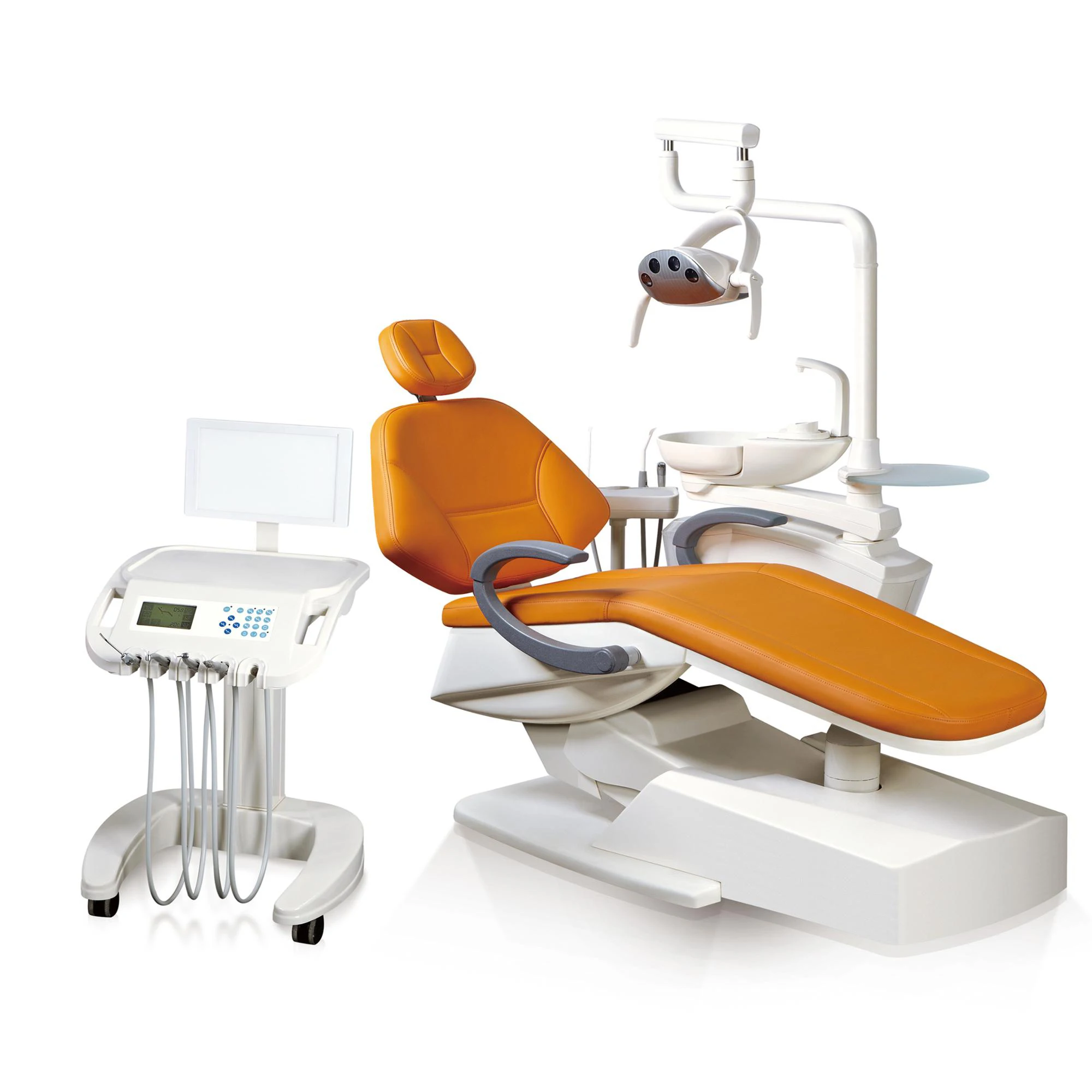 CE and ISO Approved High Quality Safe Dental Instruments Dental Chair with LED light Sensor Light