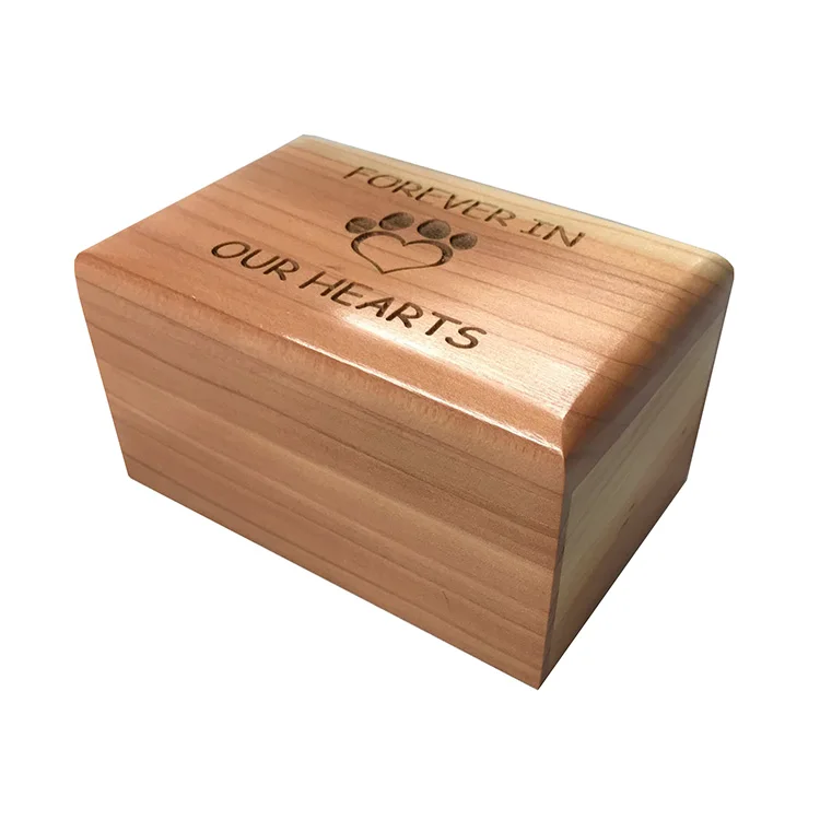 Wooden Pet Cremation Boxes Animals Burial Urn For Pet Ashes Buy
