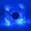 8025 PC Computer Case Cooling Fan 8cm With Blue LED Light Chassis 80X80X25 Fan