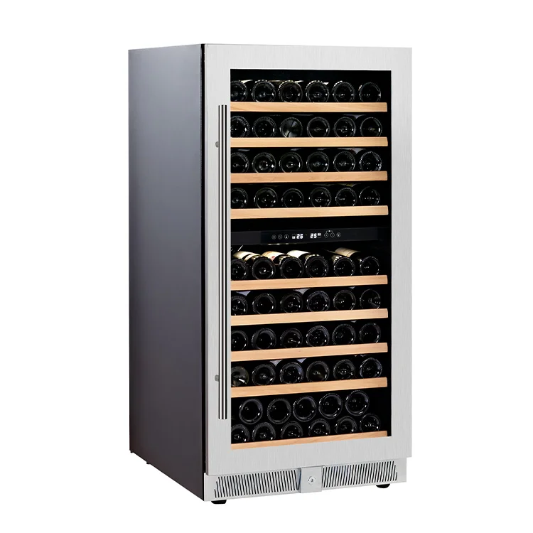 Bodega Builtin Wine Cooler Electric Wine Cooler Double Door Bar