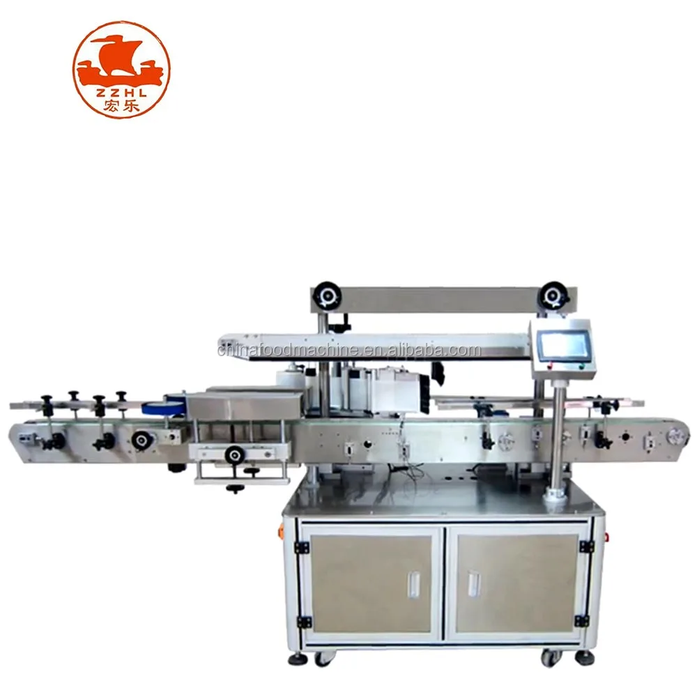 2 Automatic Hand Sanitizer Cosmetic Oil Juice Small Jar Label Printing Round Bottle Flat Jar Filling Labeling Machine supplier