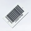 custom 3d printing sticker qr/bar/upc codes logo metal label