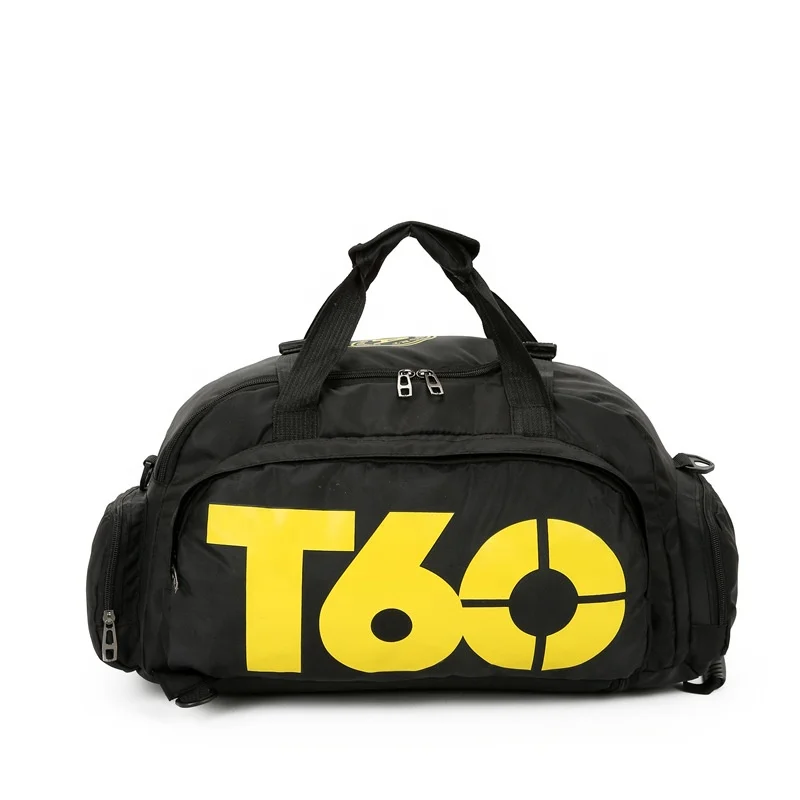 Best fashion design weekend travel bag for man customized sport bag with shoe compartment wholesale gym duffel bag