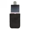 Portable Pocket Ultra-thin Multifunction Waterproof plastic ID Card Holder Stack Up Pull Out Slim Cascading Wallet Purses