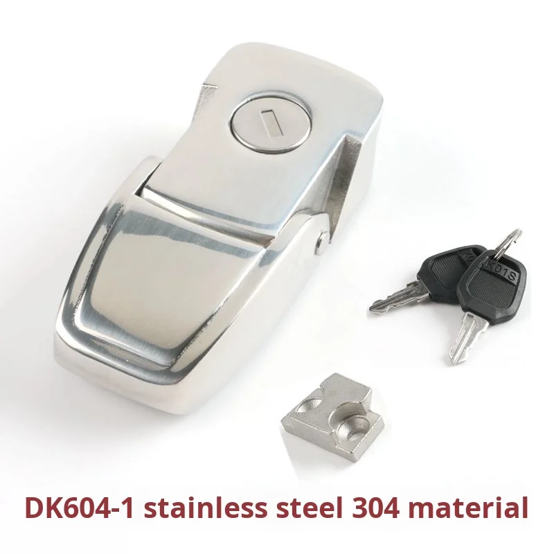 DK604 Square Hasp Stainless Steel Grade 1000 Series Decorations Cabinet Door Lock DKS Hasp Lock Hidden Hasp with Cutting Service supplier