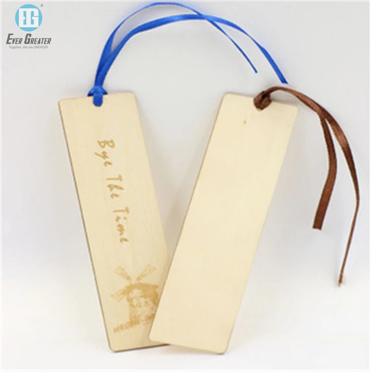 Custom Eco Friendly Products Bookmark Oem Top Quality Wooden Bookmarks