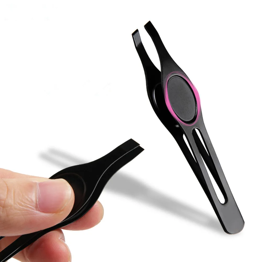 product factory direct supply  sharpest brow tweezers logo beauty tool eyebrow tweezers-3