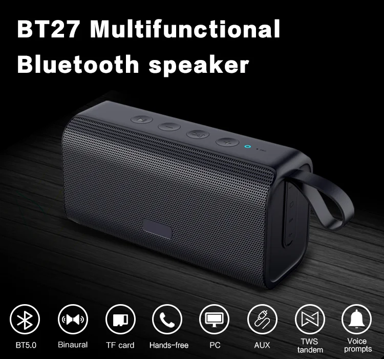 OEM Good Fabric Stereo Smart Blue tooth Wireless Mini Dj Waterproof Portable Blue tooth Speaker - ANKUX.COM
