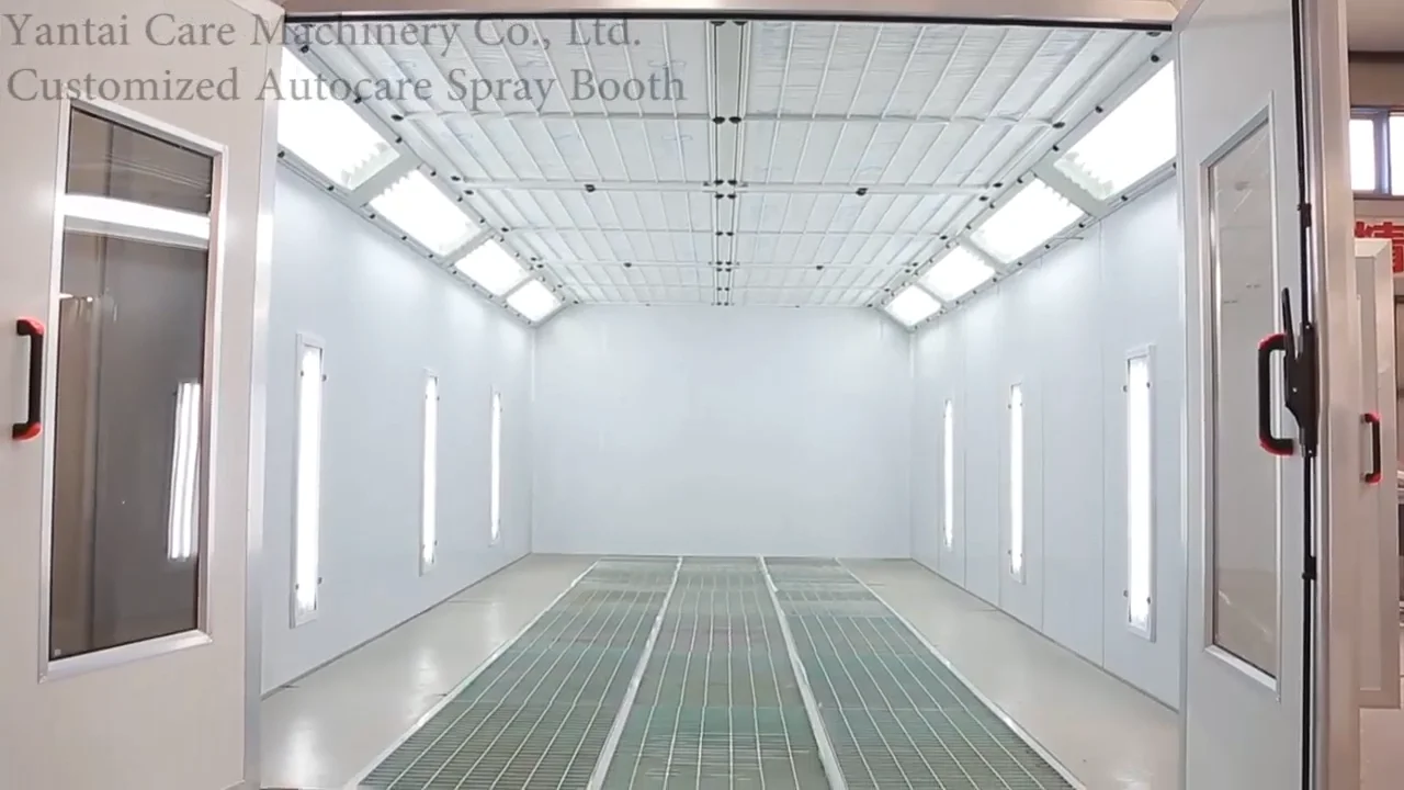 Paint Drying Booth/electric Heater Spray Booth/auto Spray Paint Machine
