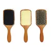 1PC Wooden Comb for Hair Portable Hairbrush Paddle Hair Brush Health Care Scale Head Massage Comb Accessories Hairdresser Scales