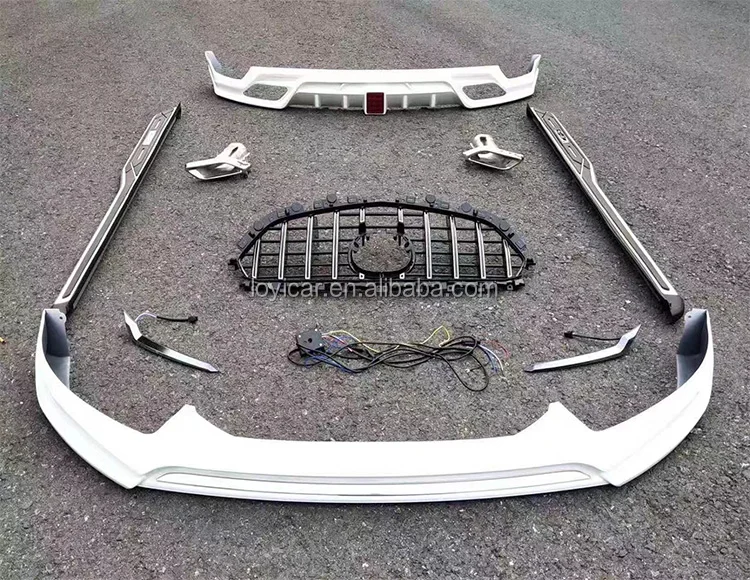 Pp Abs Body Kits Front Rear Bumper Guards Side Step Grill For Mazda Cx5 2017 2018 2019 2020