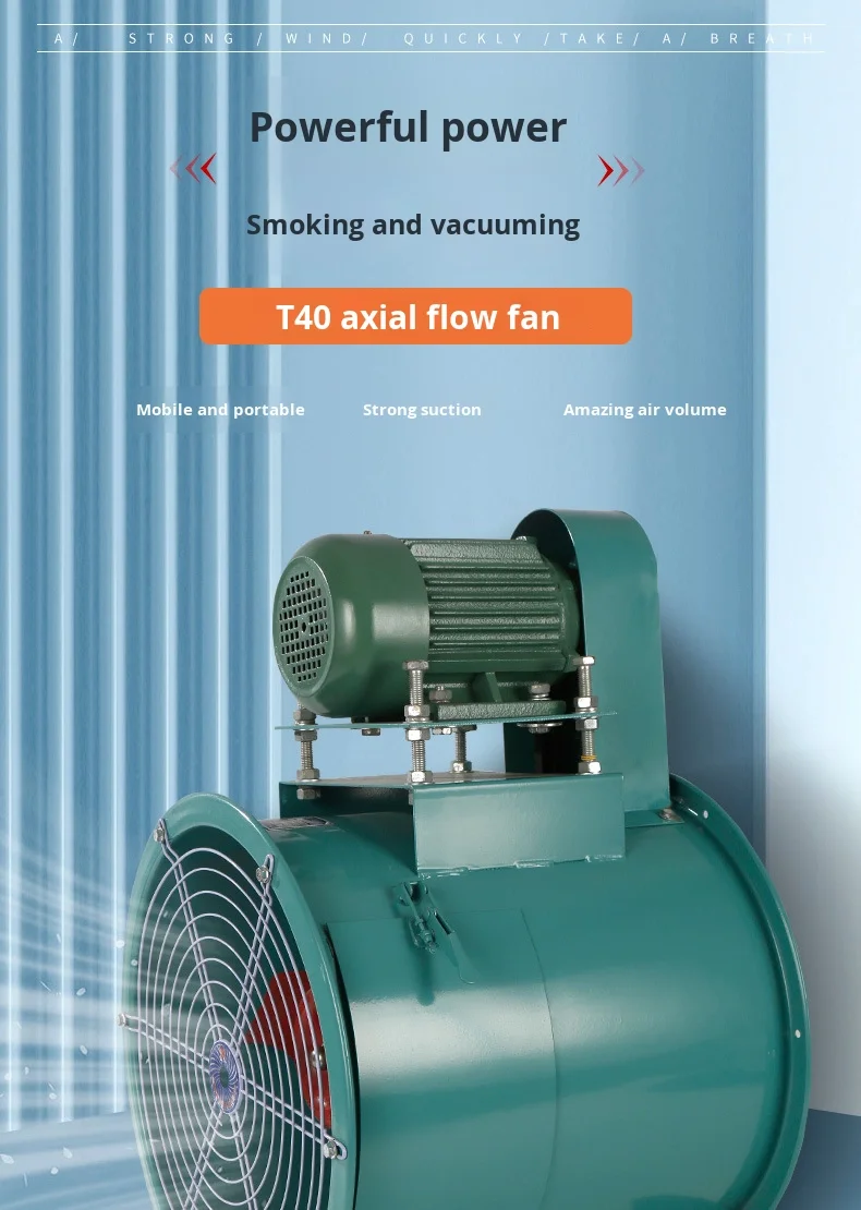 Axial Flow Fan, Kt40, 380V - detail 4