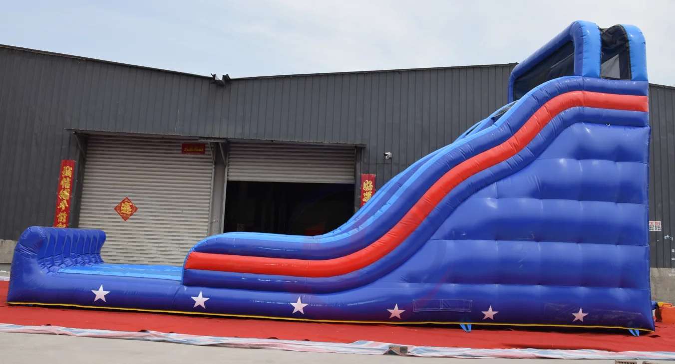 成人巨型充气水滑梯