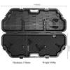 Traditional archery bow case black parallel limb bow case